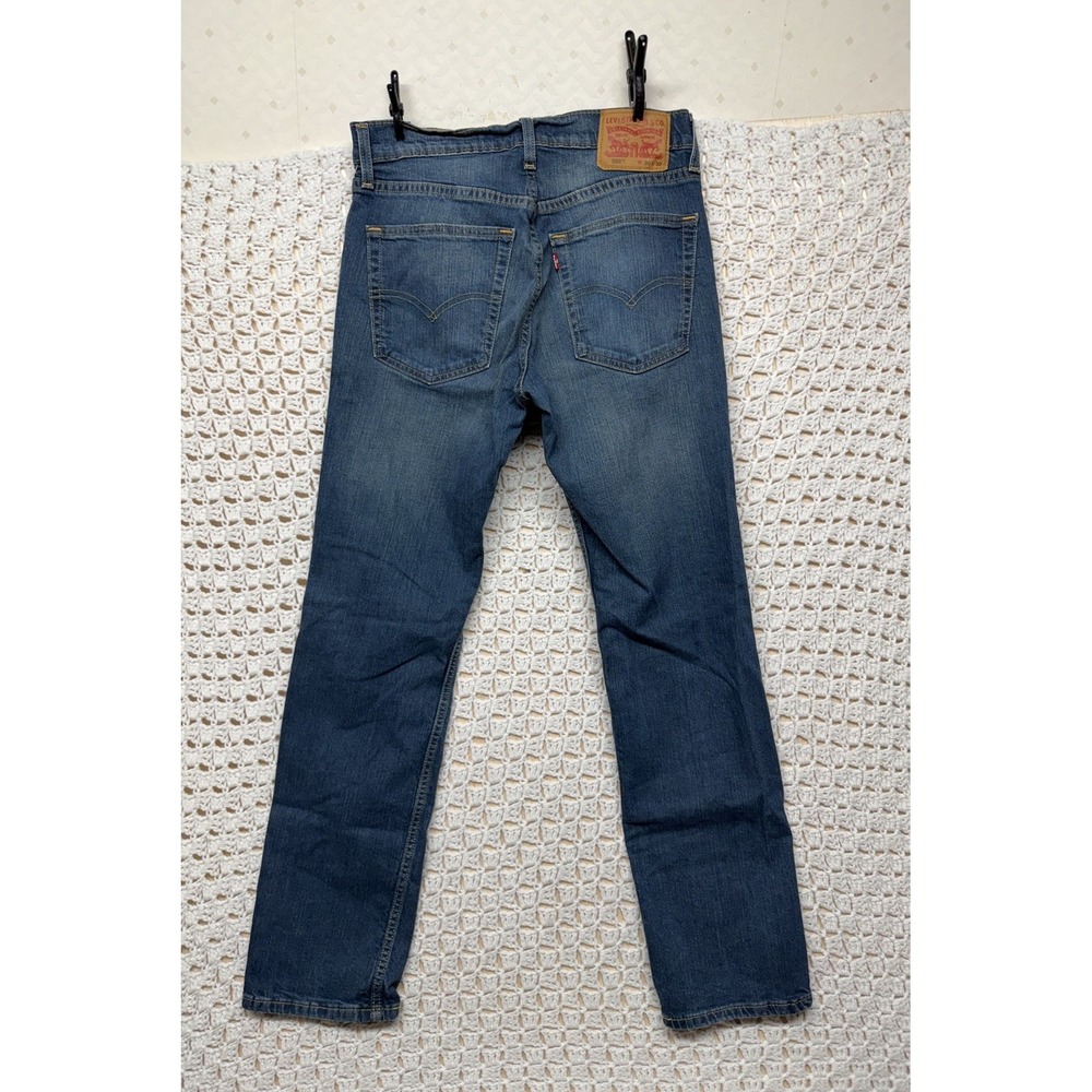 Levis 559 Jeans Mens 30x32 Blue Denim Relaxed Fit Straight Leg 98%Cotton